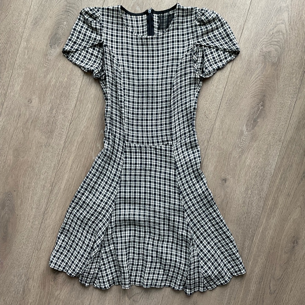 Reformation gingham dress